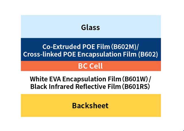 BC Single Glass Module Solution